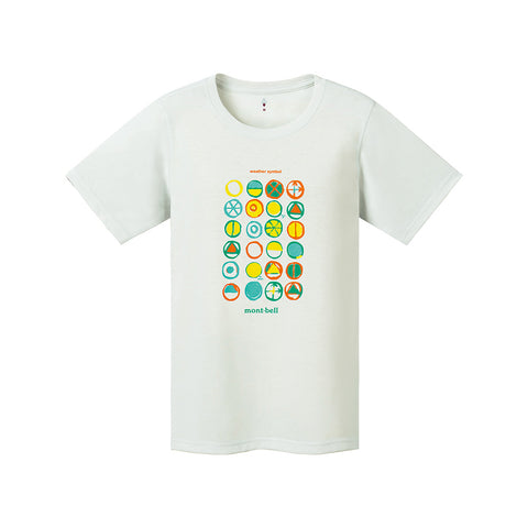 Montbell Wickron Tee Weather Symbol 1114478 短袖T恤 女裝 W'S